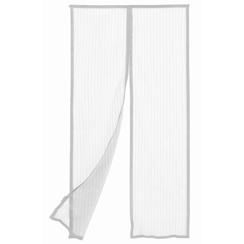Magnetic Fly Screen Door - Black, 60cm (W) x 180cm (H): image 4